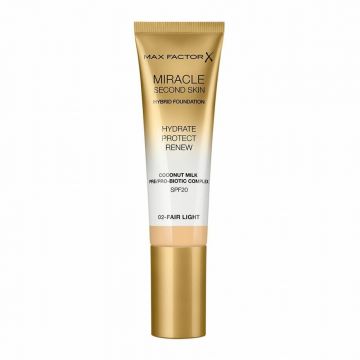 Max Factor Miracle Second Skin Foundation 02 Fair Light