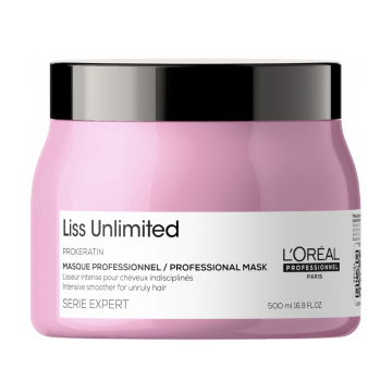 L'Oréal Serie Expert Liss Unlimited Masker 500ml