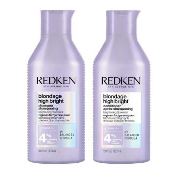 Redken Blondage High Bright Shampoo 300ml + Conditioner 300ml