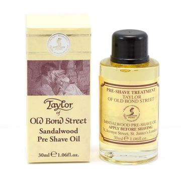 Taylor of Old Bond Street Sandalwood Pre-Shave Oil 30ml