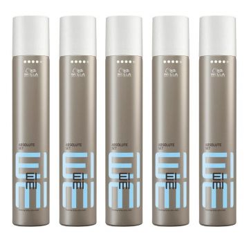 5x Wella EIMI Absolute Set Haarlak 500ml 